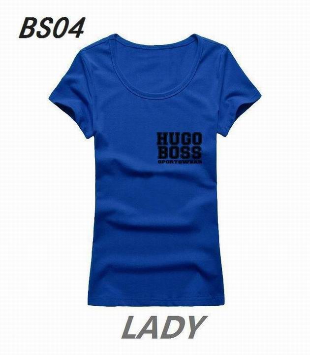 BOSS short round collar T woman S-XL-059